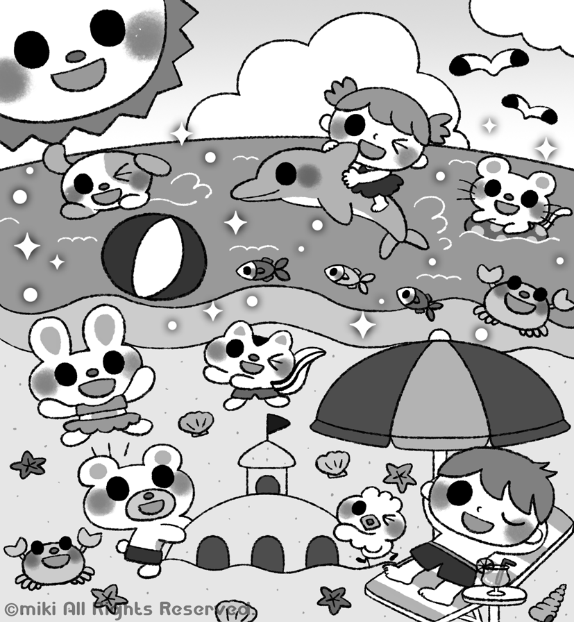 「みつけて楽しい!まちがいさがしフレンズ8月号」(株式会社晋遊舎)