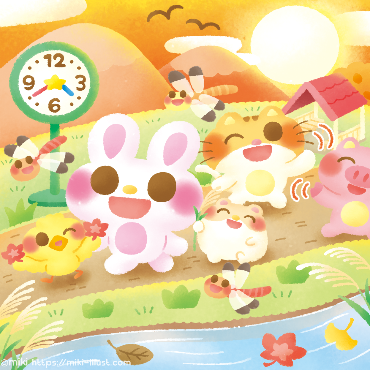 「まちがい絵さがしYOU11月号」(株式会社英和出版社)