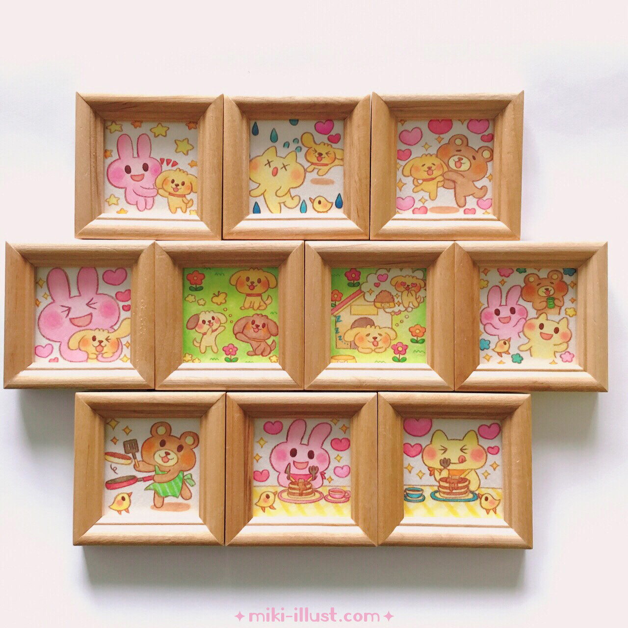 ミニ原画「いぬ展」