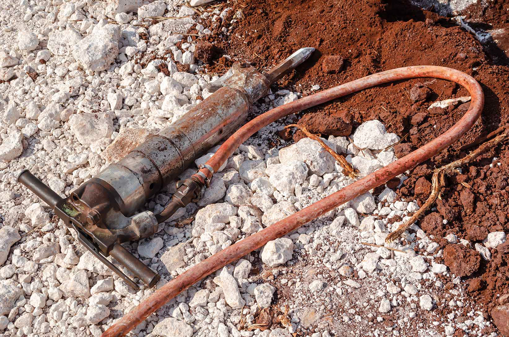 Jackhammer linked to tools of trades