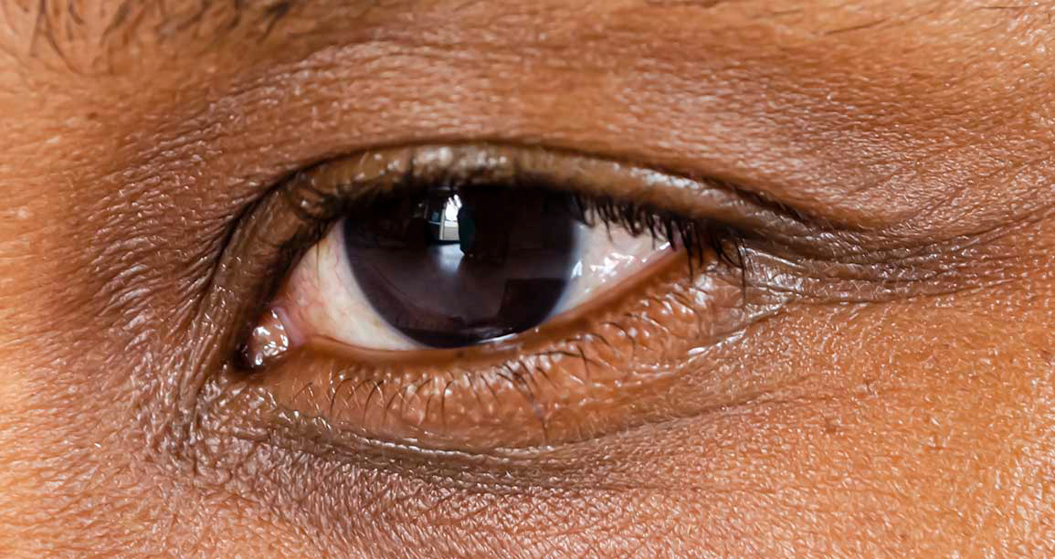 Human eye linked to people