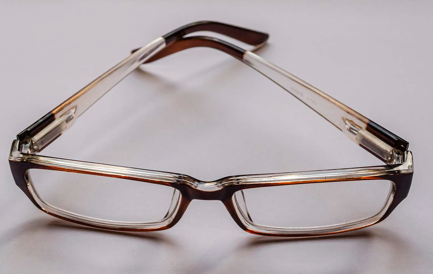 A pair of glasses on white background. Link to more photos.
