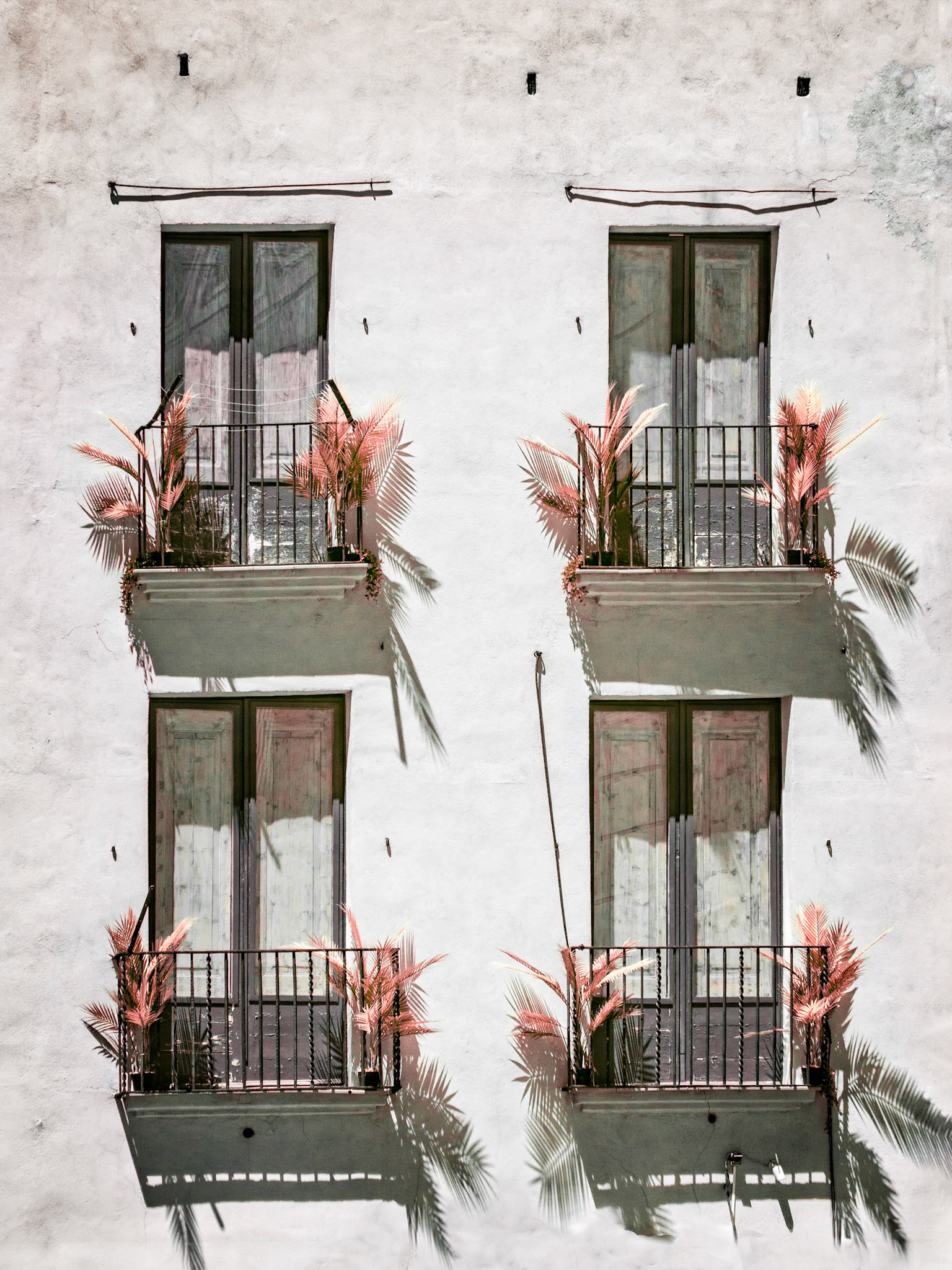 Windows in Segovia, Spain