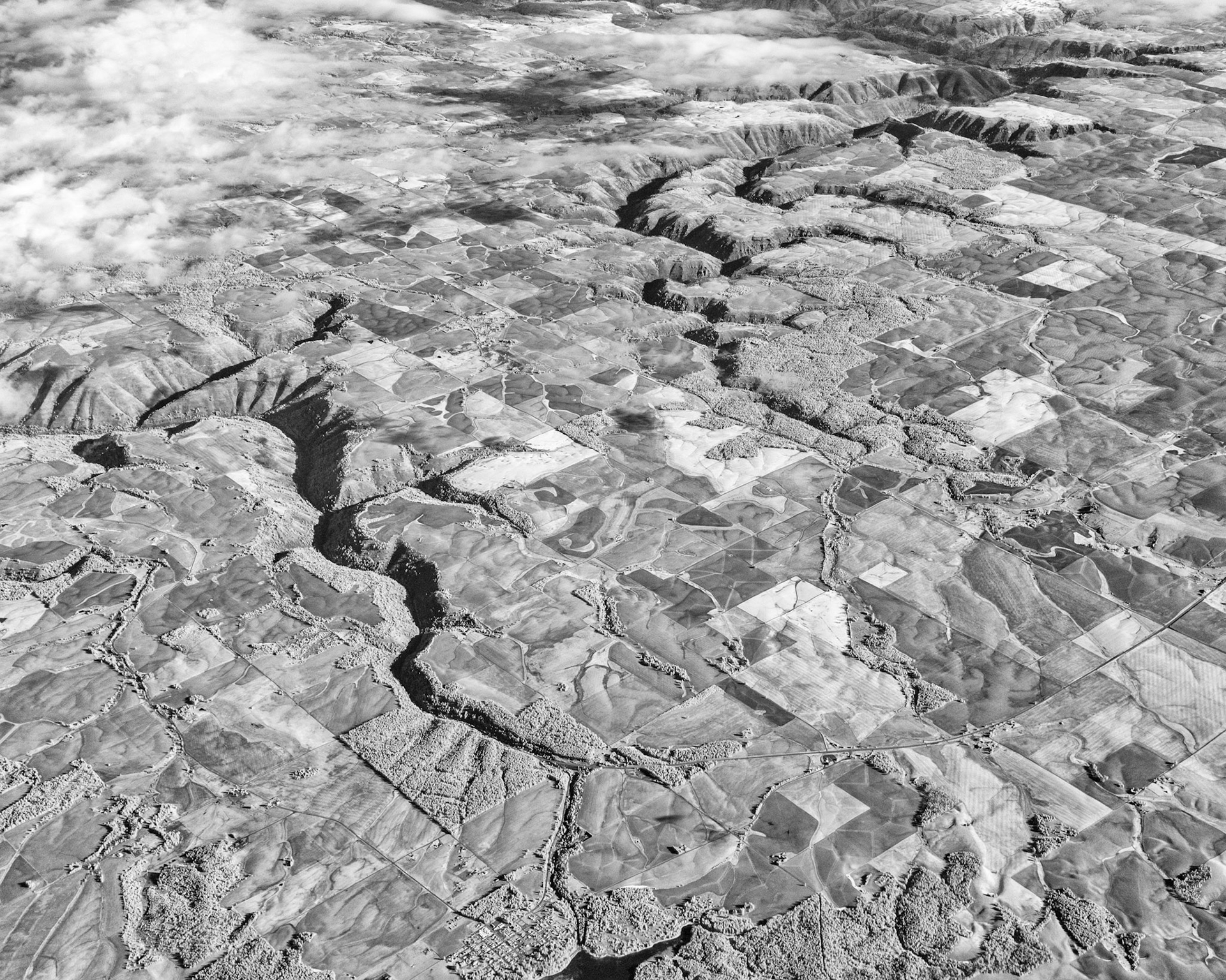Somewhere over Eastern Washington
