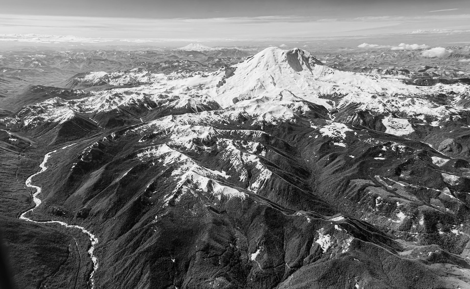 Mt Rainier, looking south