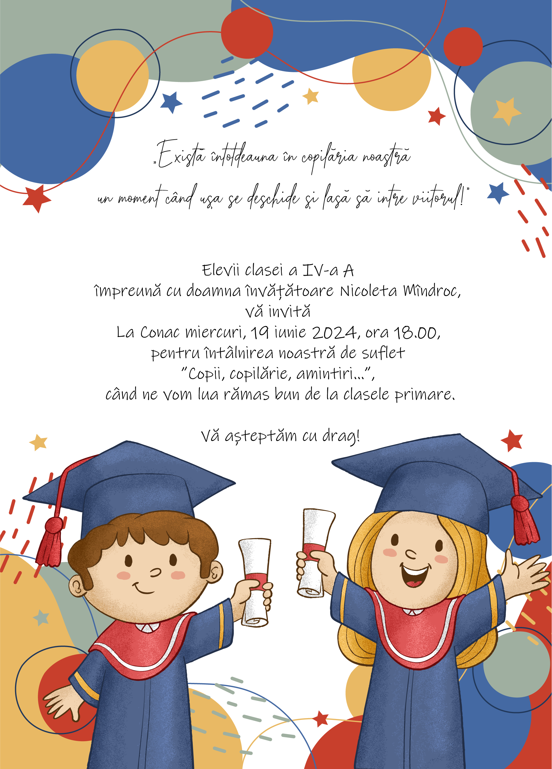School event invitation