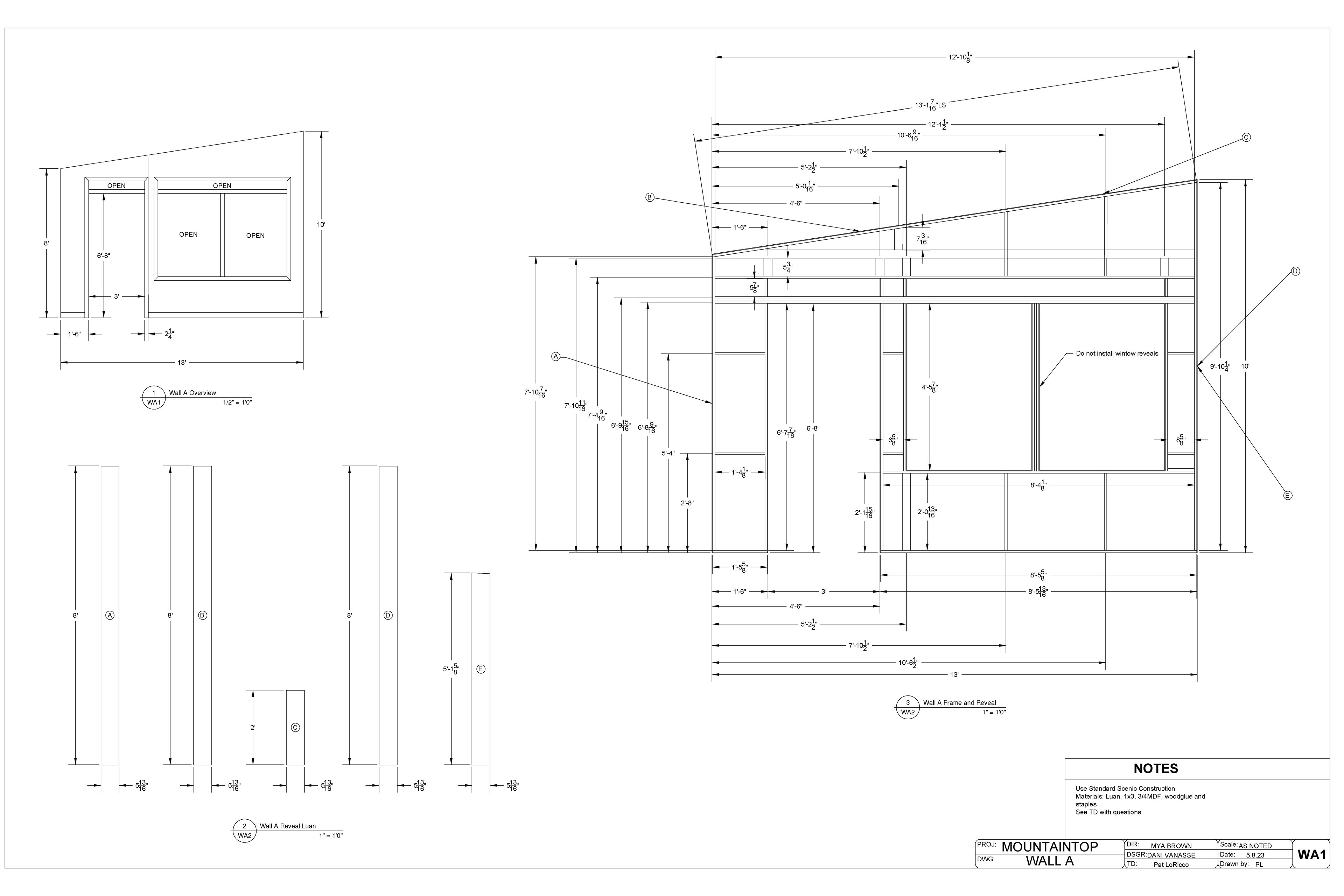 FLAT A DRAFTING