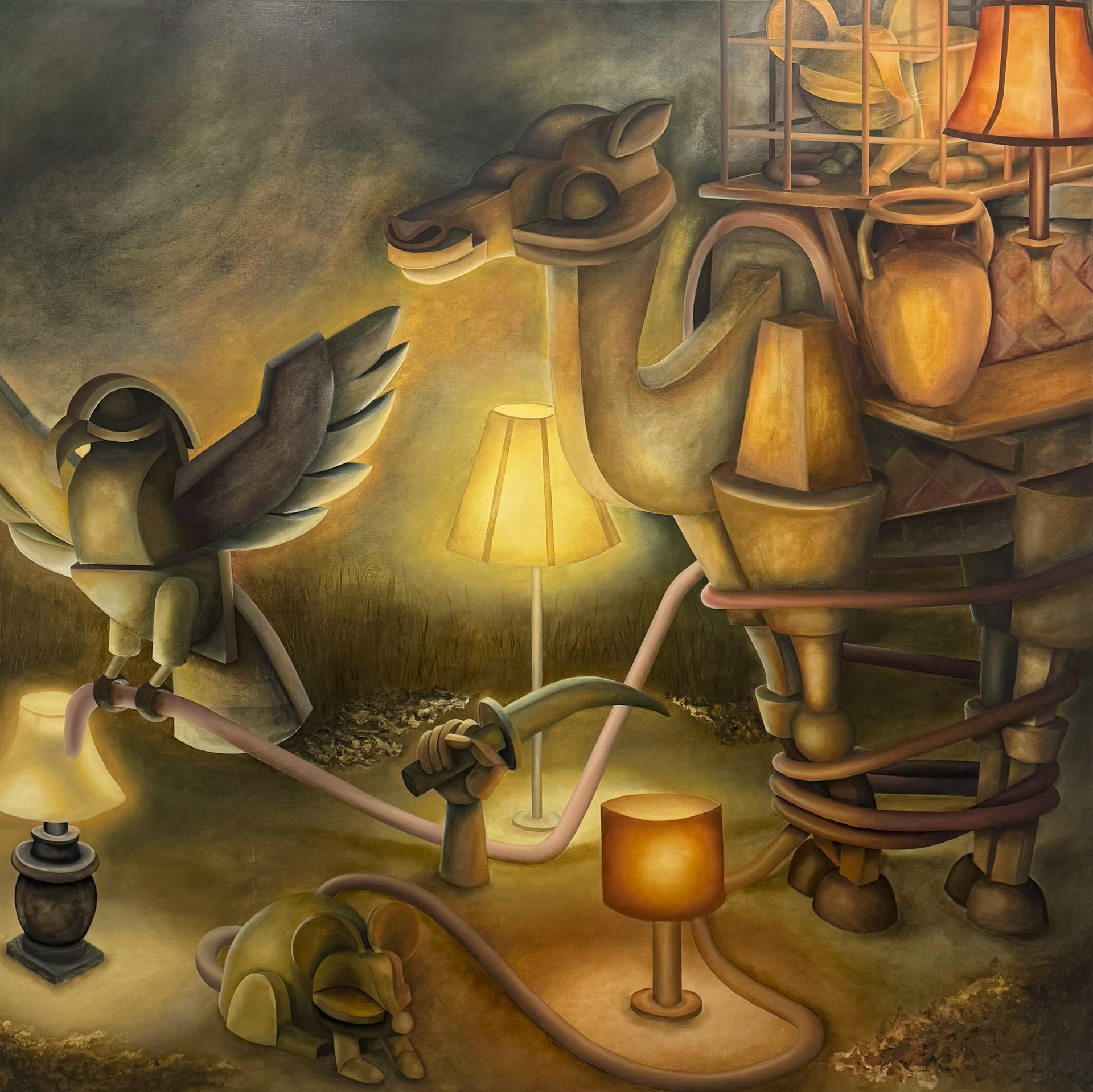Filip Hartman oil on canvas