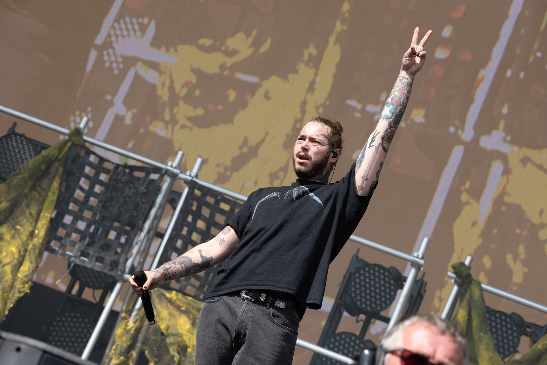 Post Malone performs at Leeds Festival 2018