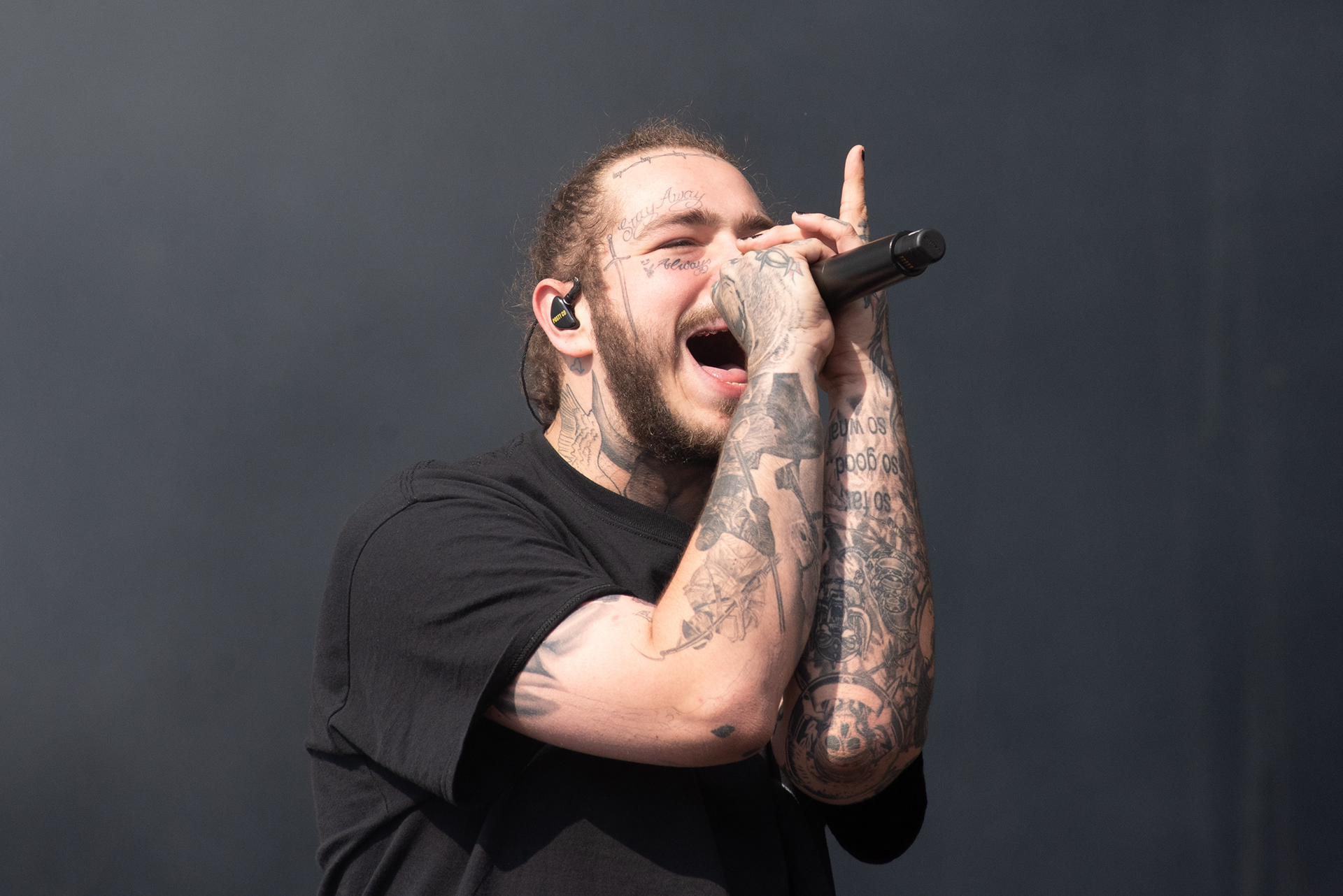 Post Malone performs at Leeds Festival 2018