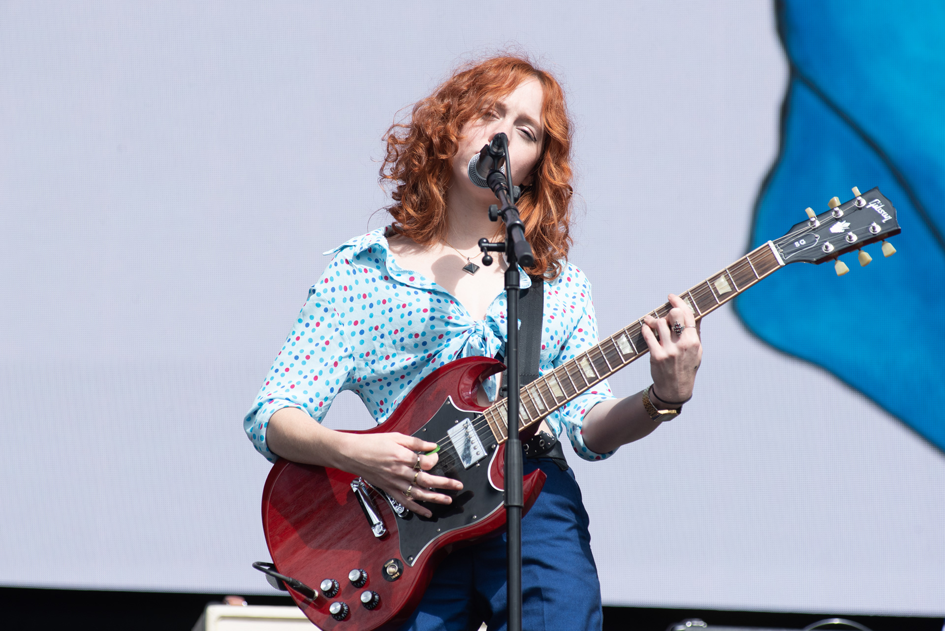 The Regrettes performs at Leeds Festival 2018