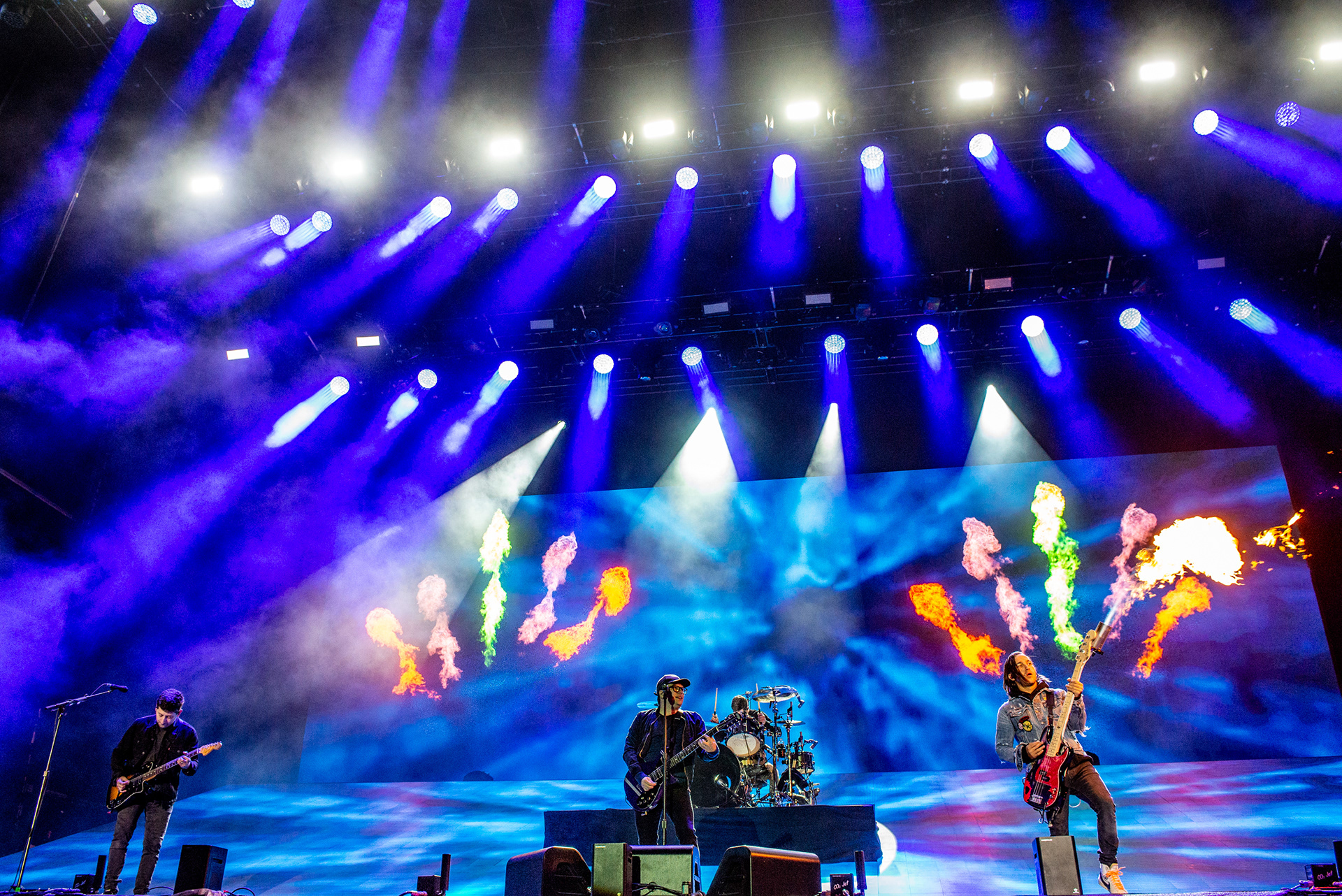 Fall Out Boy performs at Leeds Festival 2018