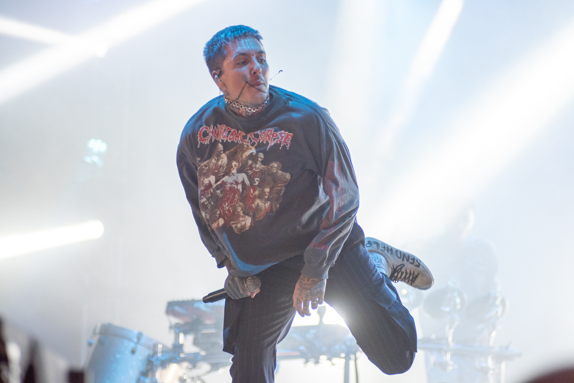 Bring Me The Horizon performs at Leeds Festival 2018