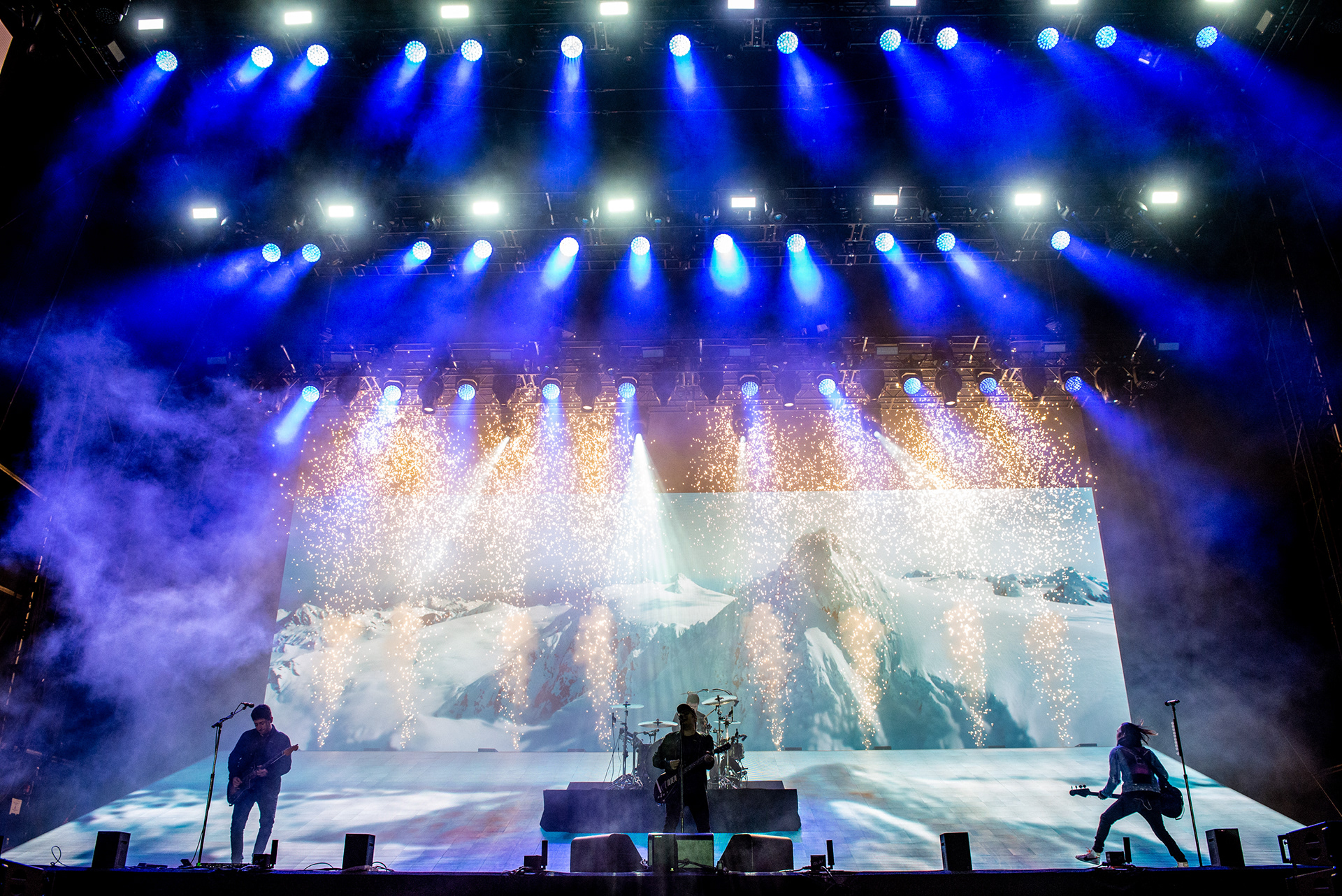 Fall Out Boy performs at Leeds Festival 2018