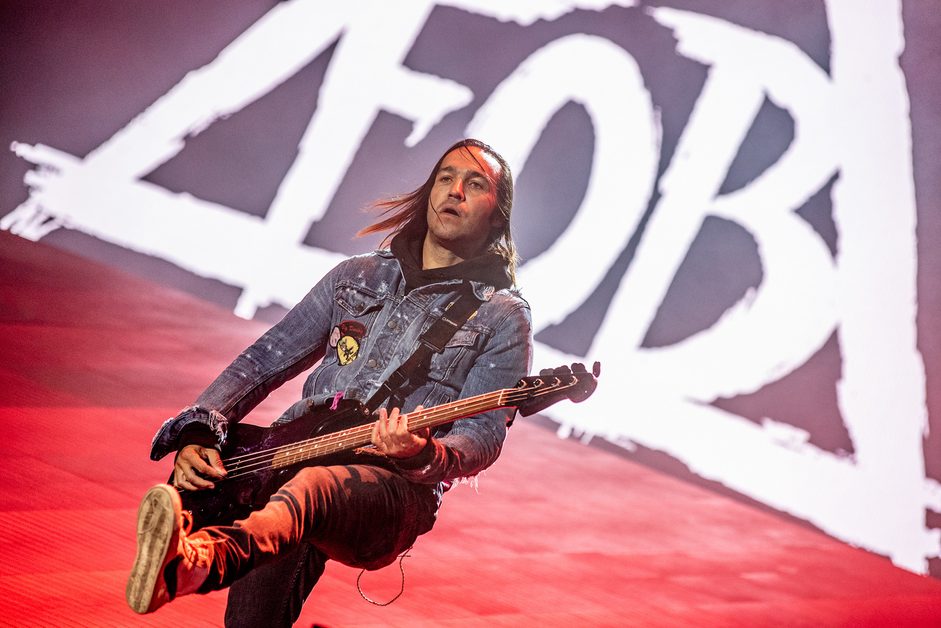 Fall Out Boy performs at Leeds Festival 2018