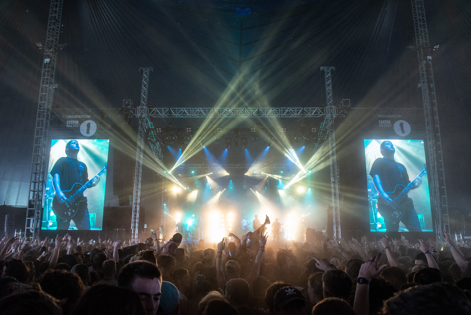 Bring Me The Horizon performs at Leeds Festival 2018