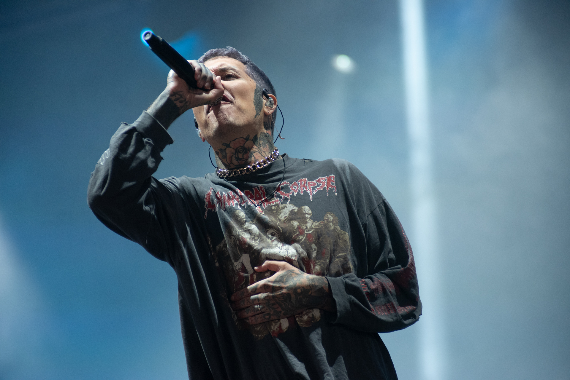 Bring Me The Horizon performs at Leeds Festival 2018