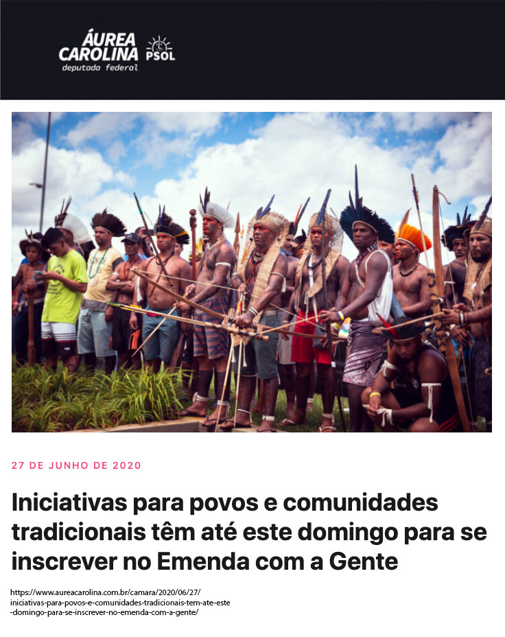 Deputada Áurea Carolina