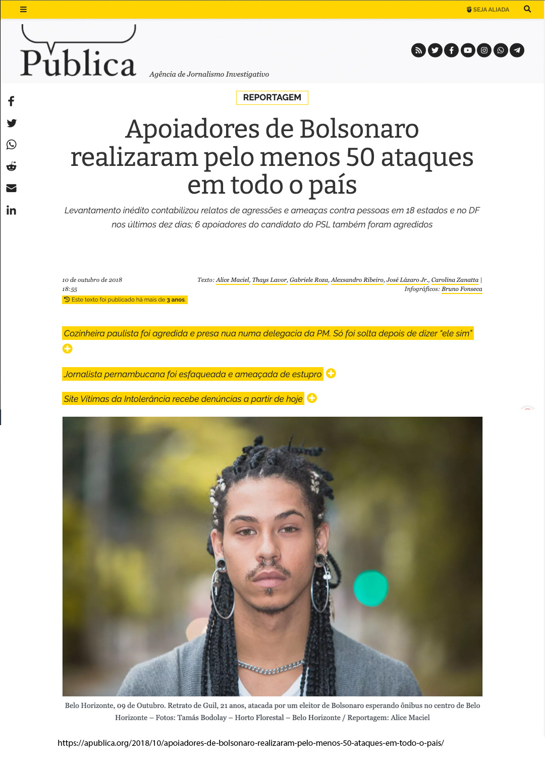 Agência Pública de Jornalismo Investigativo