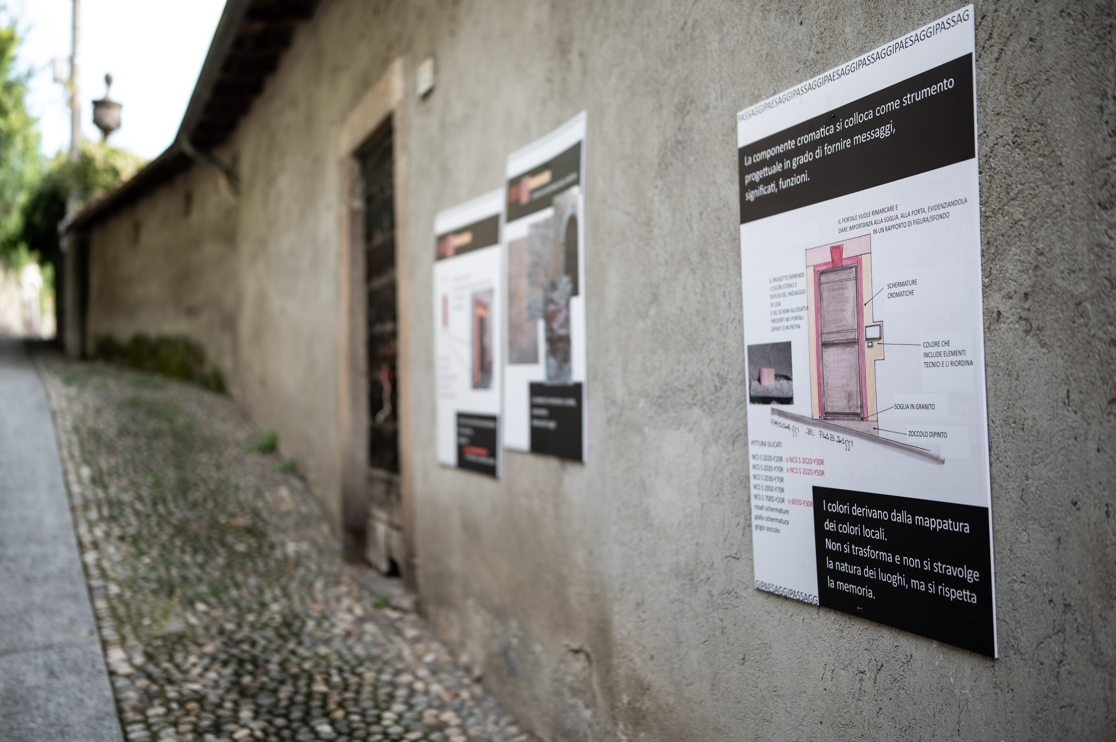 "Passaggi e paesaggi, il colore come guida" Cristina Polli