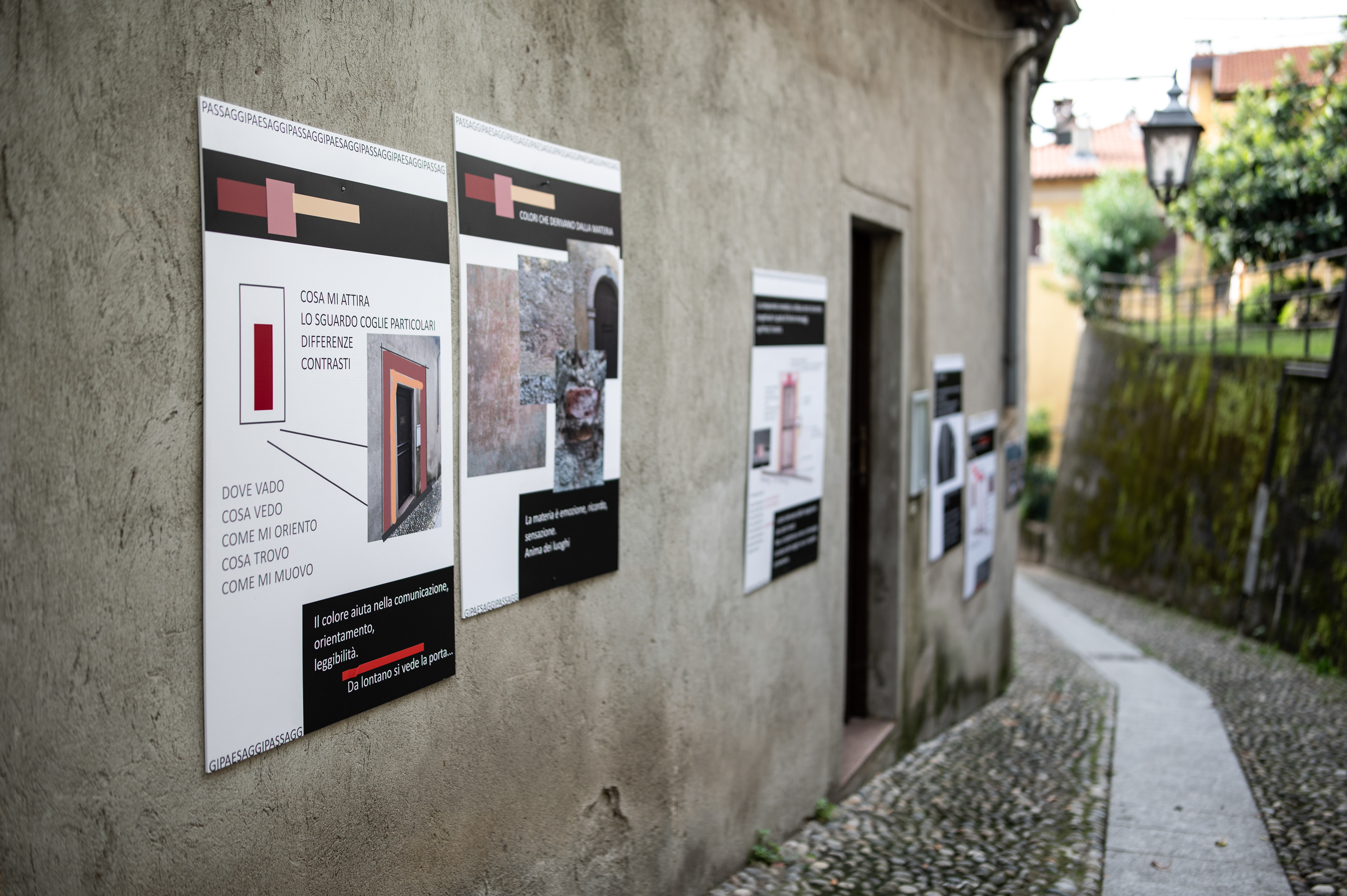 "Passaggi e paesaggi, il colore come guida" Cristina Polli