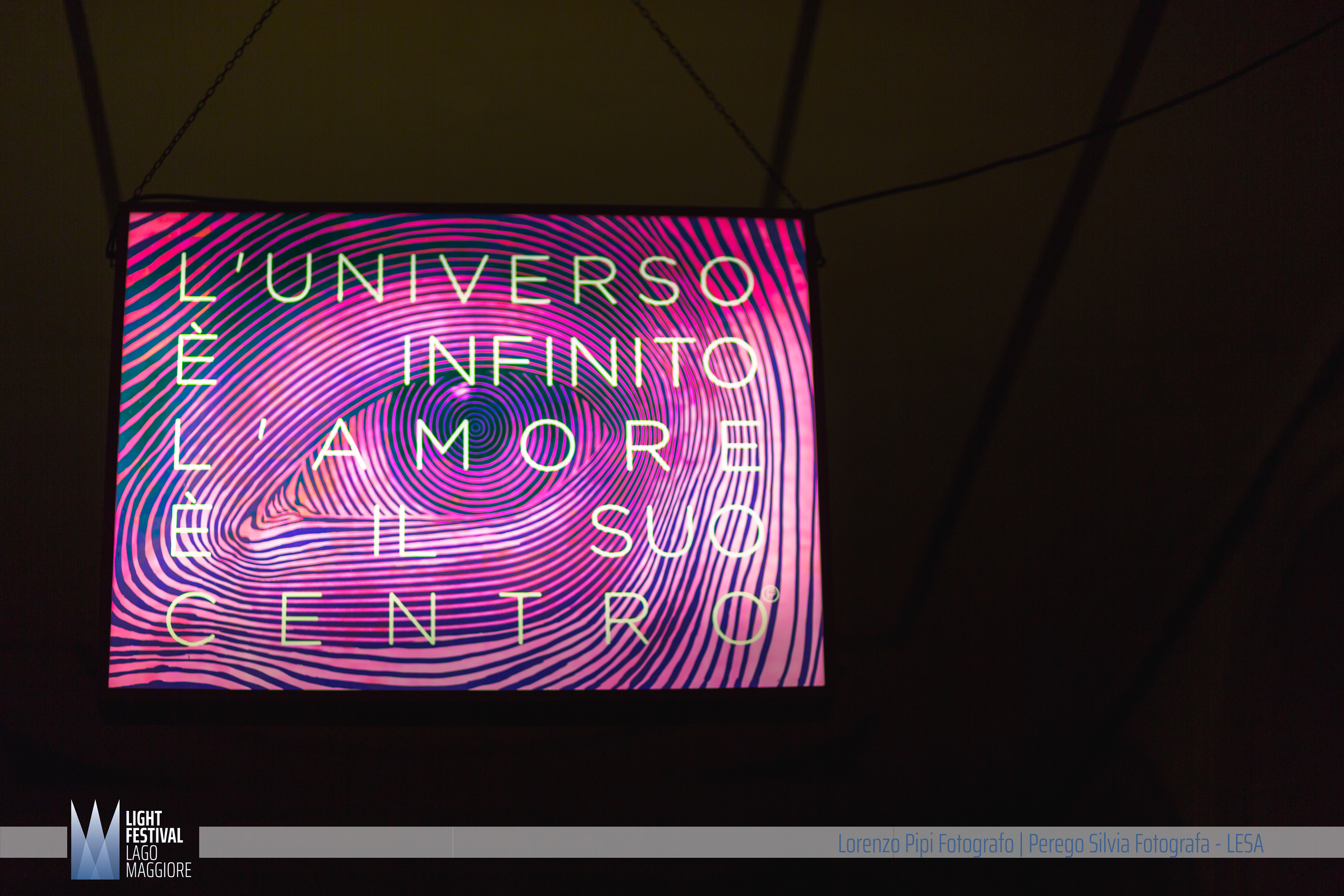 L'universo è infinito, l'amore è il suo centro, Luca Pannoli