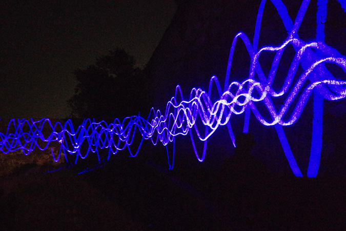 Onda di luce, Gianpietro Grossi