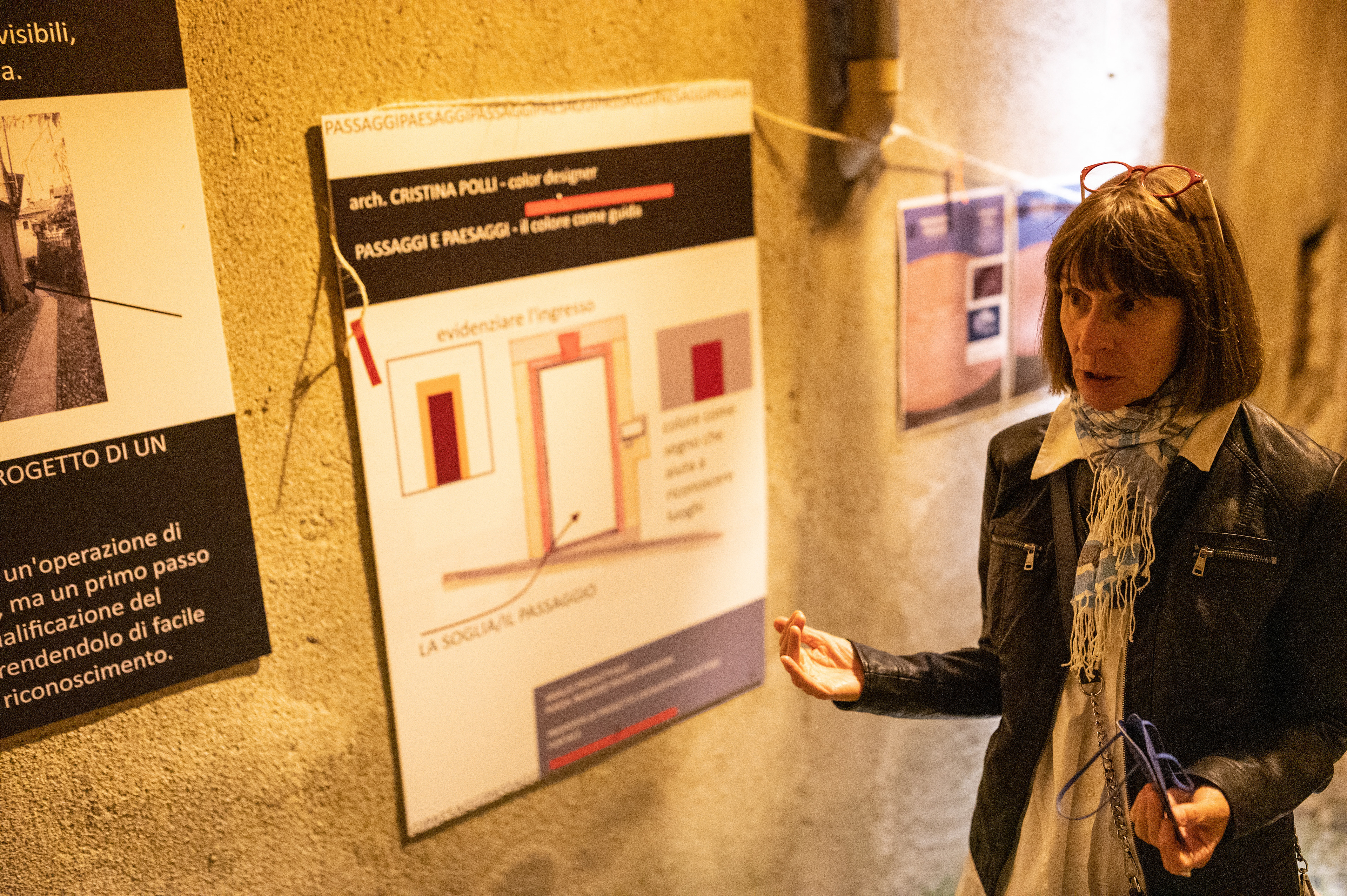 "Passaggi e paesaggi, il colore come guida" Cristina Polli