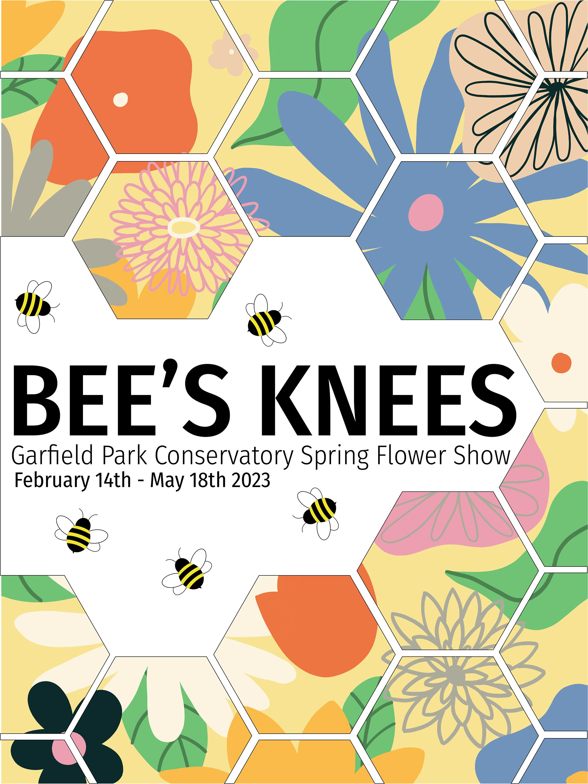 Bee's Knees Event Poster