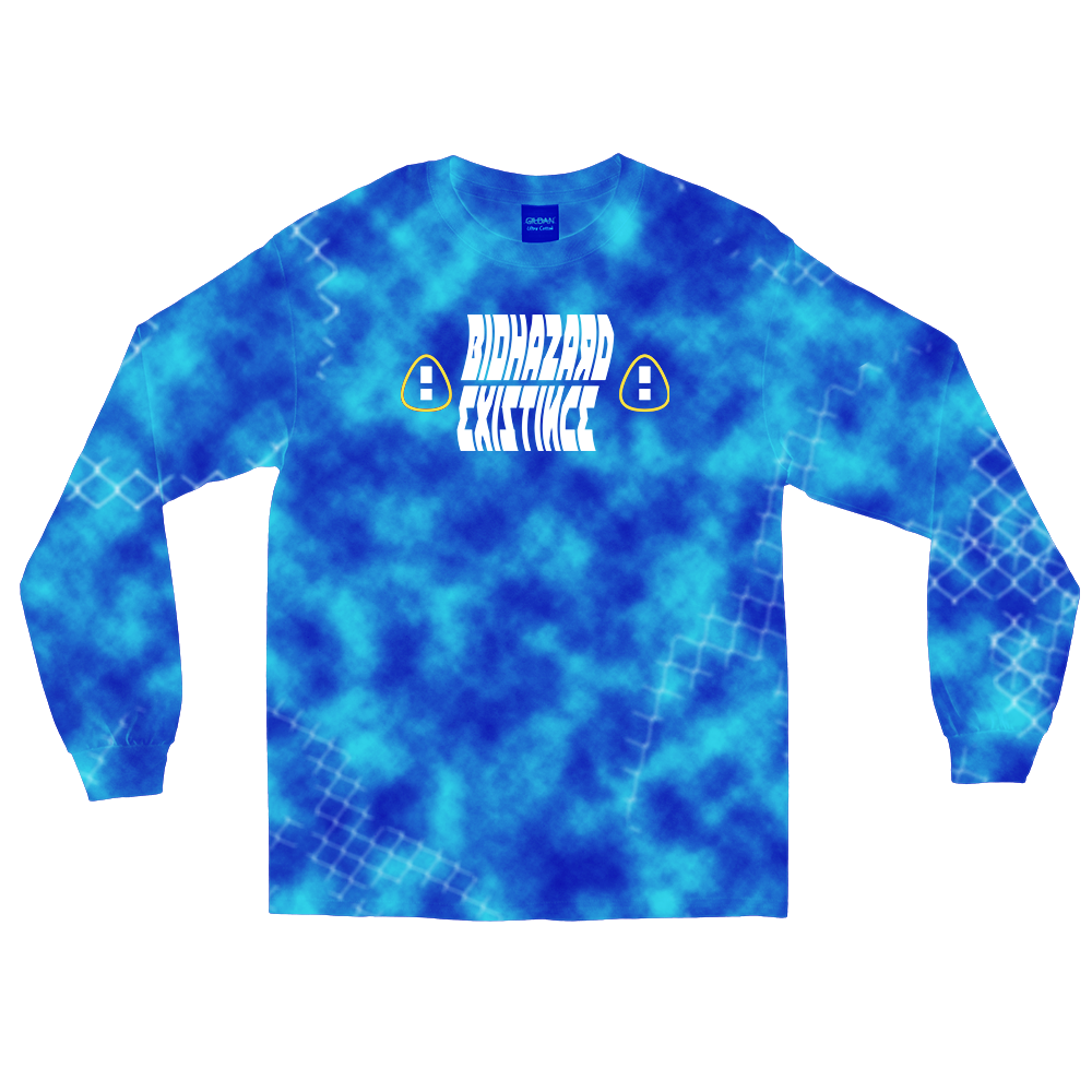 Hazard Longsleeve - Ocean (Front)