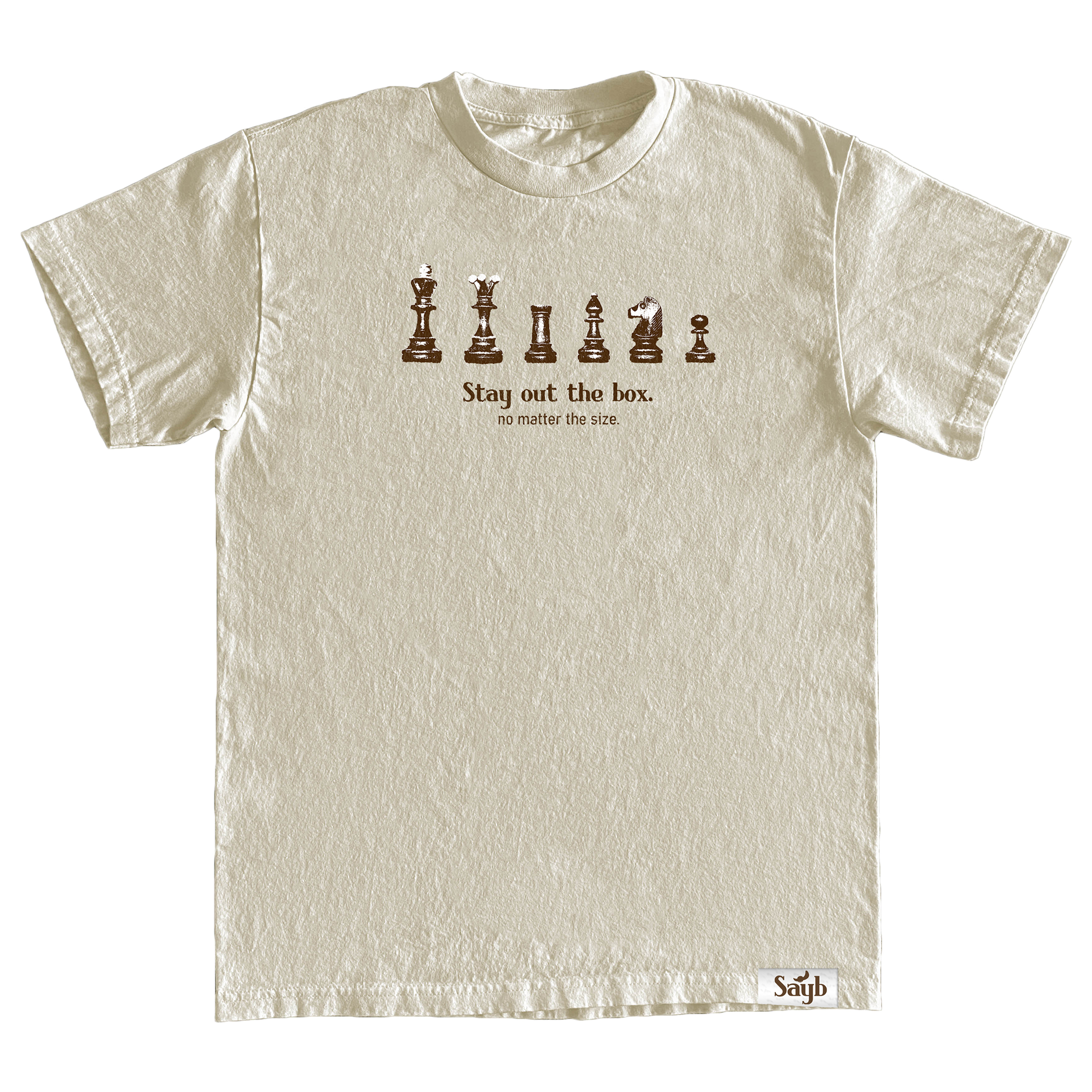 Chess Tee - Cream