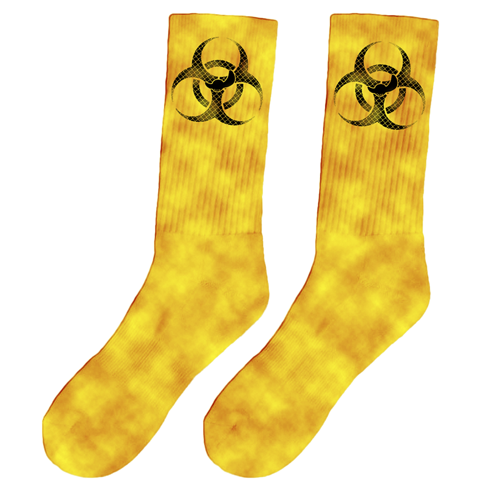 Hazard Socks - (Magma)