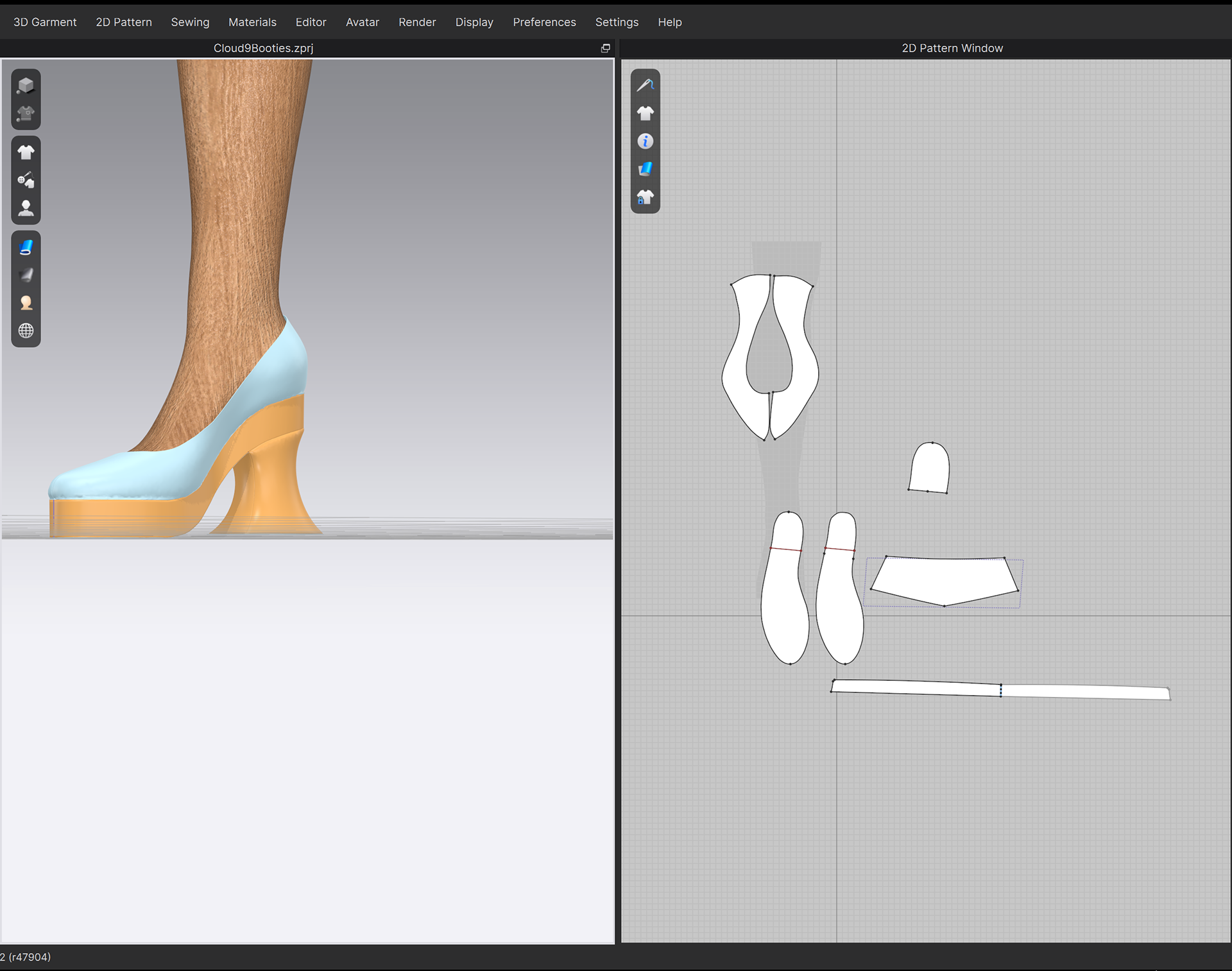 Early in the prototyping process.