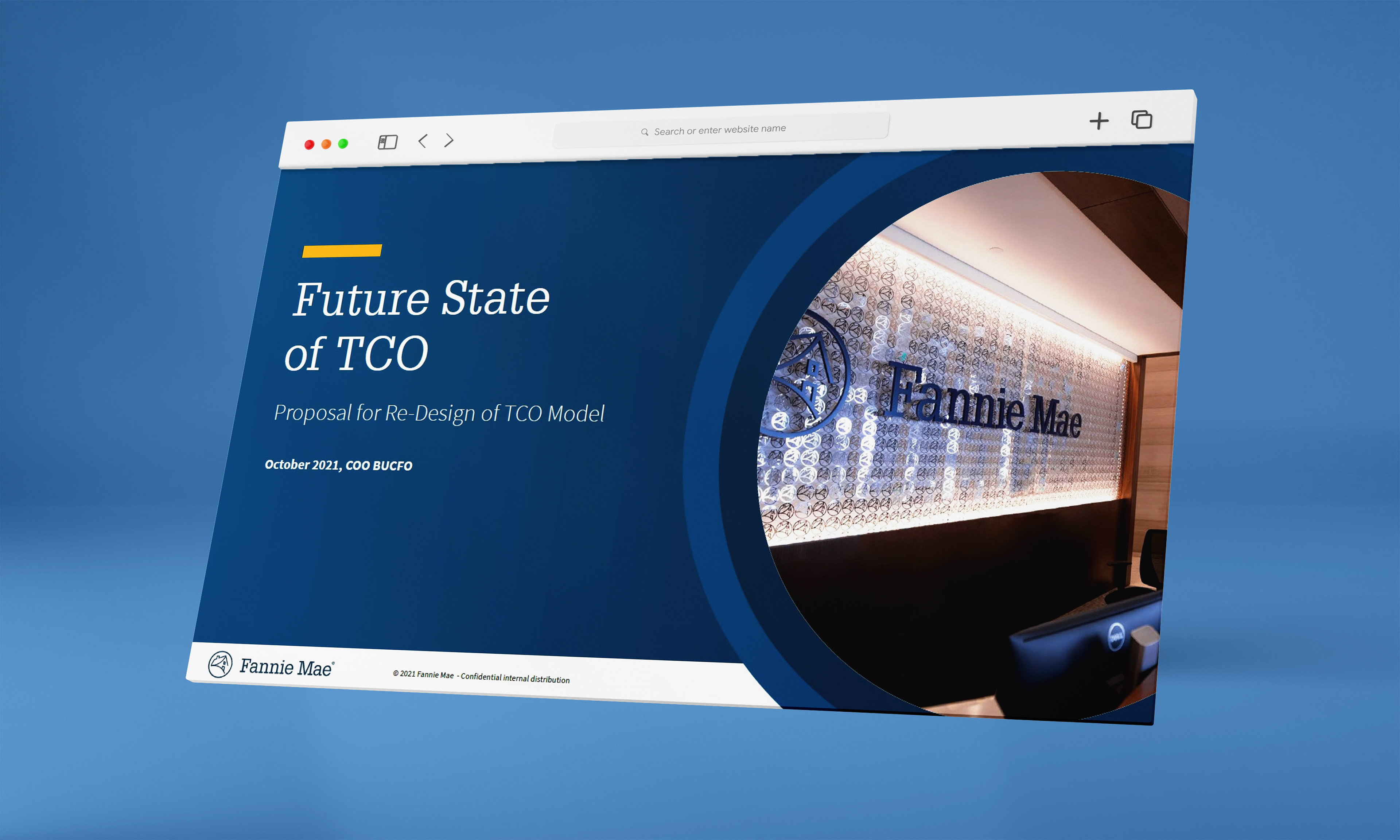 Consulting at Fannie Mae