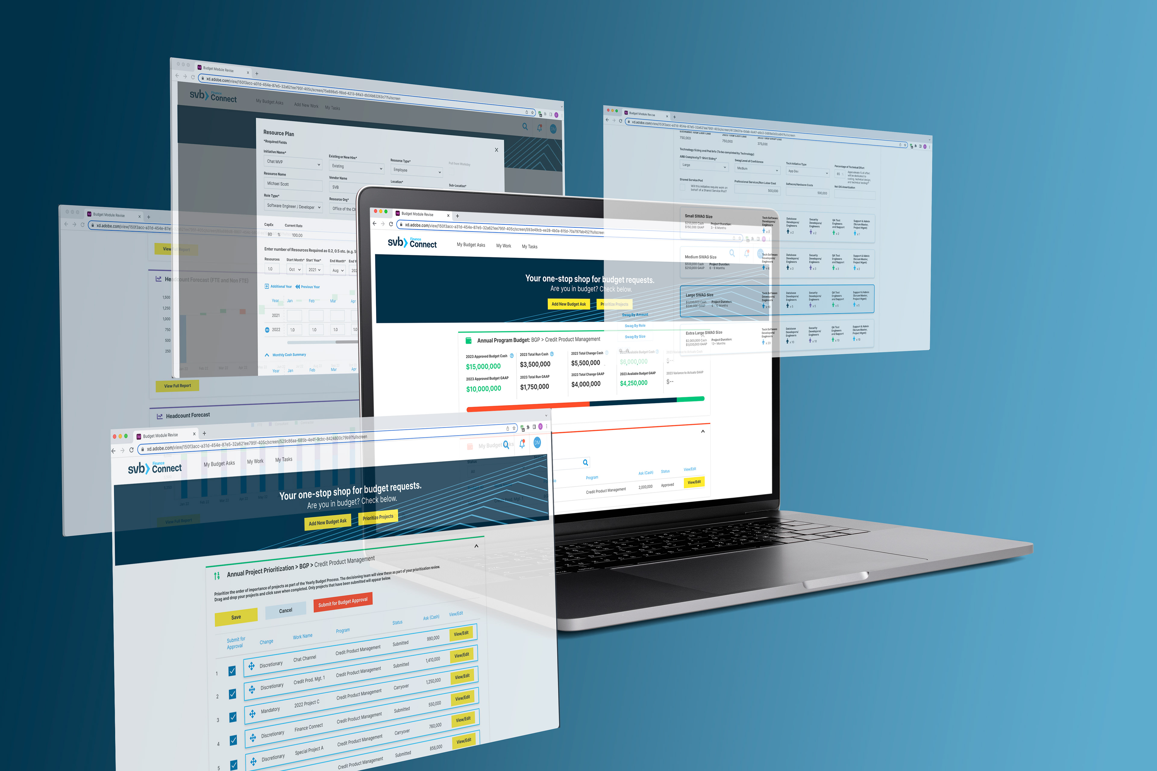 UX Architect of Cloud Based Application for Project Budgeting, Forecasting, and Reporting