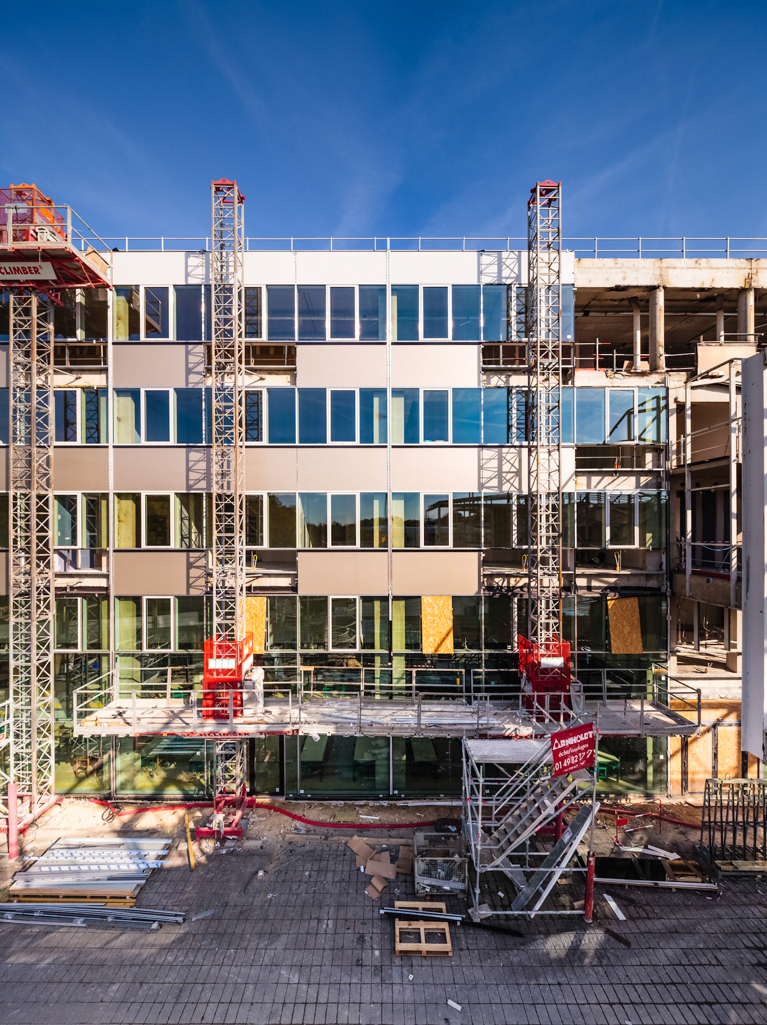 architecturestudio • Réhabilitation du bâtiment Copernic de l'université Paris-Est, Marne-la-Vallée