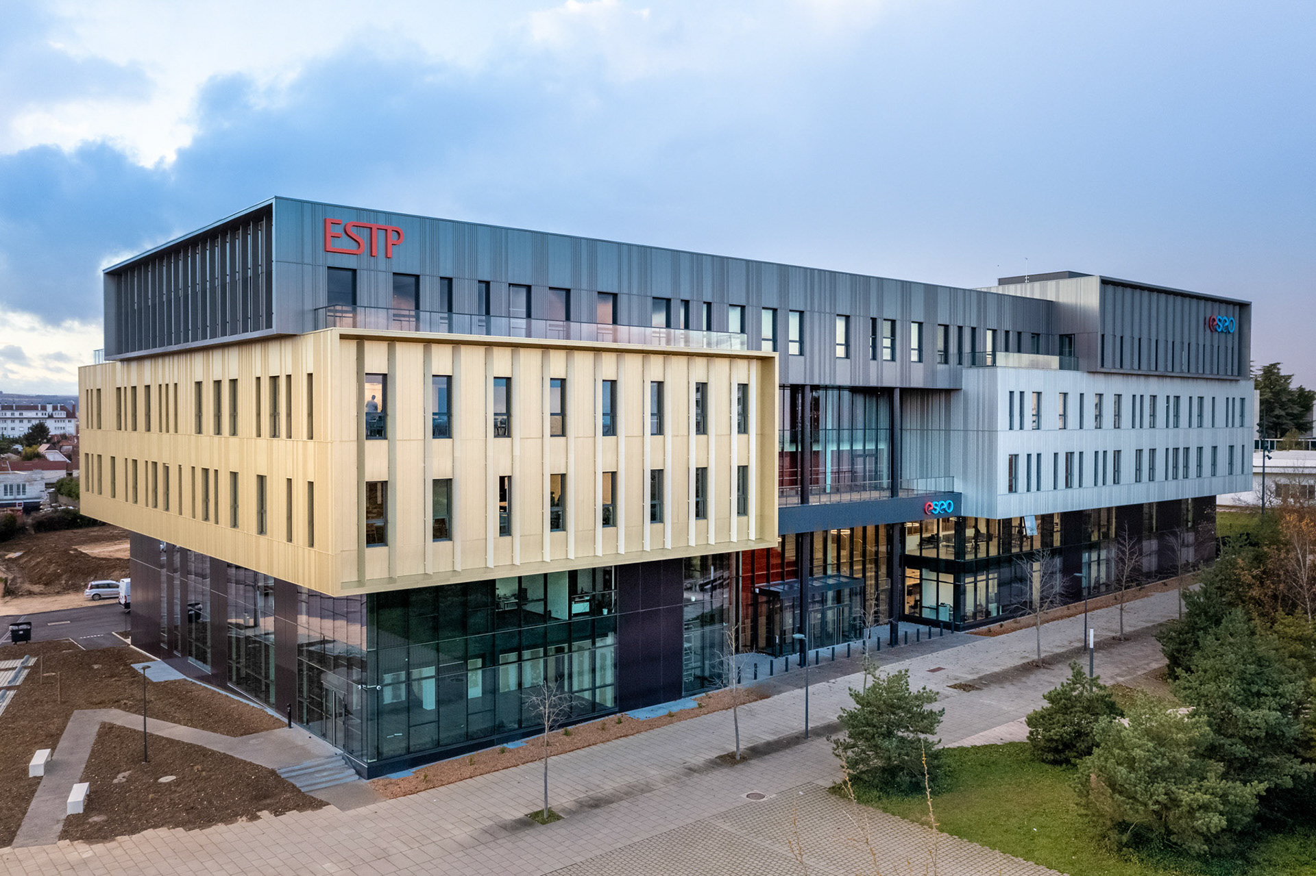 architecturestudio • Campus ESTP-ESEO, Dijon