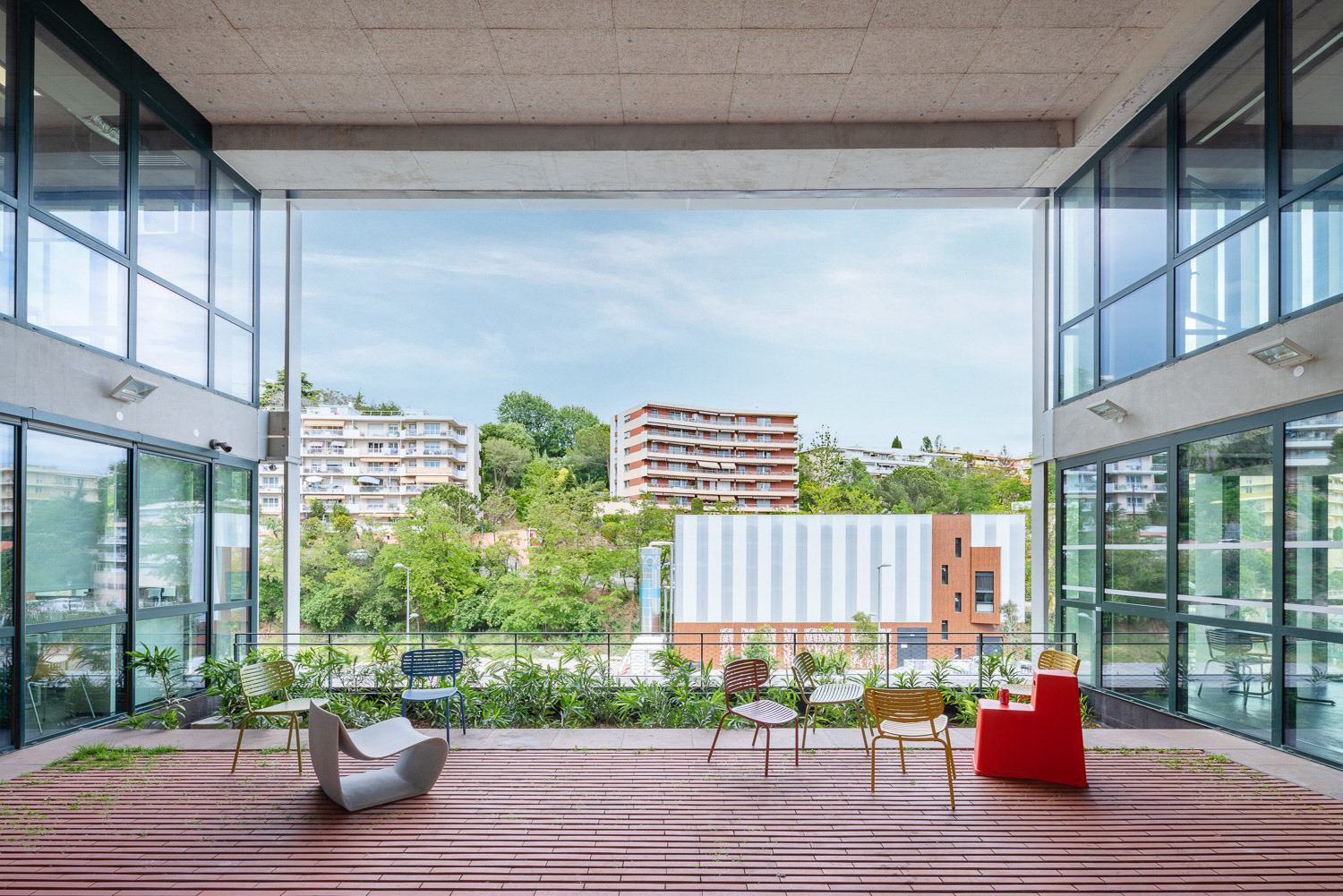 ABC Architectes + Corinne Vezzoni &amp; Associés • Campus Sud des Métiers, Nice