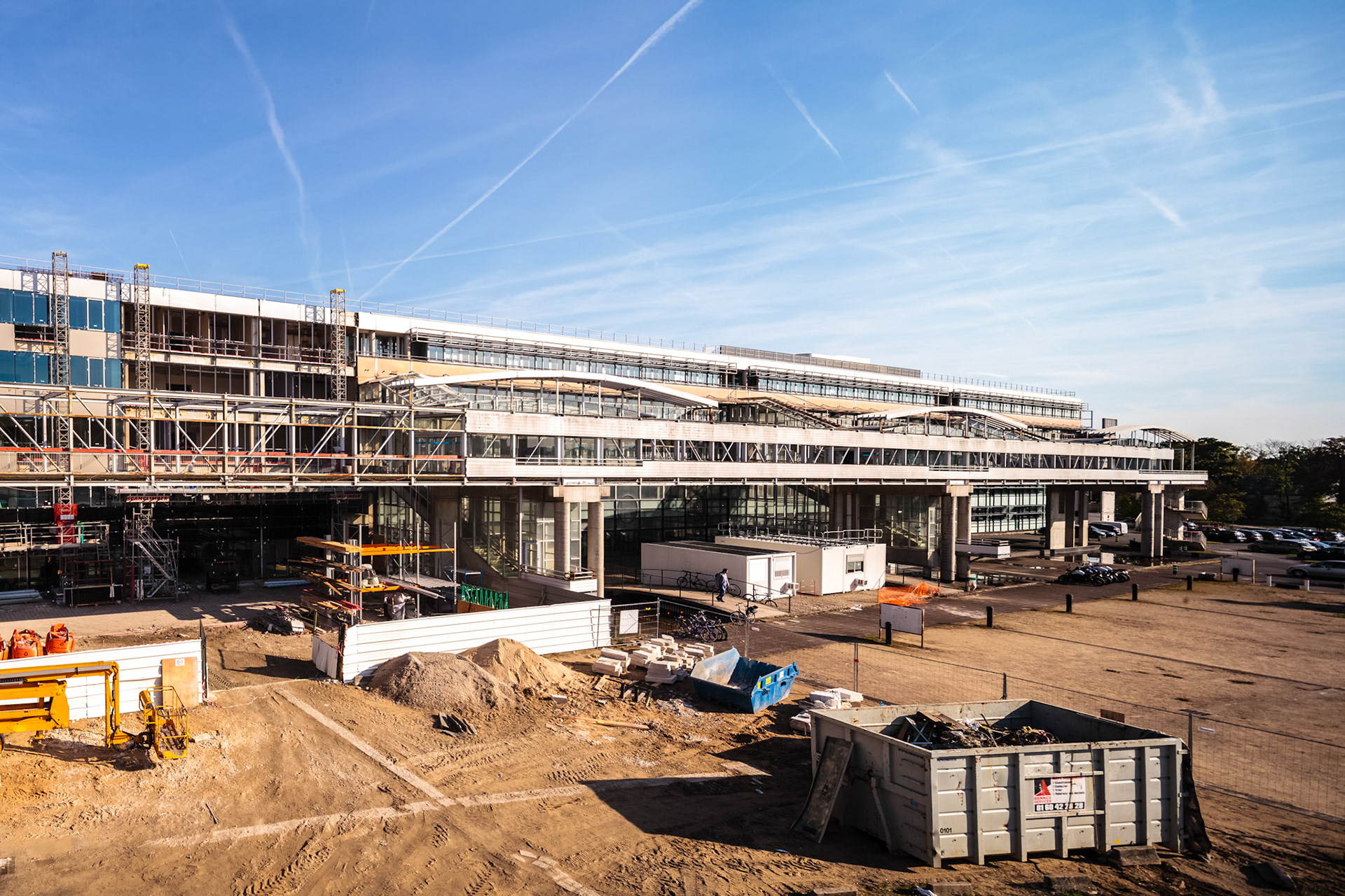 architecturestudio • Réhabilitation du bâtiment Copernic de l'université Paris-Est, Marne-la-Vallée