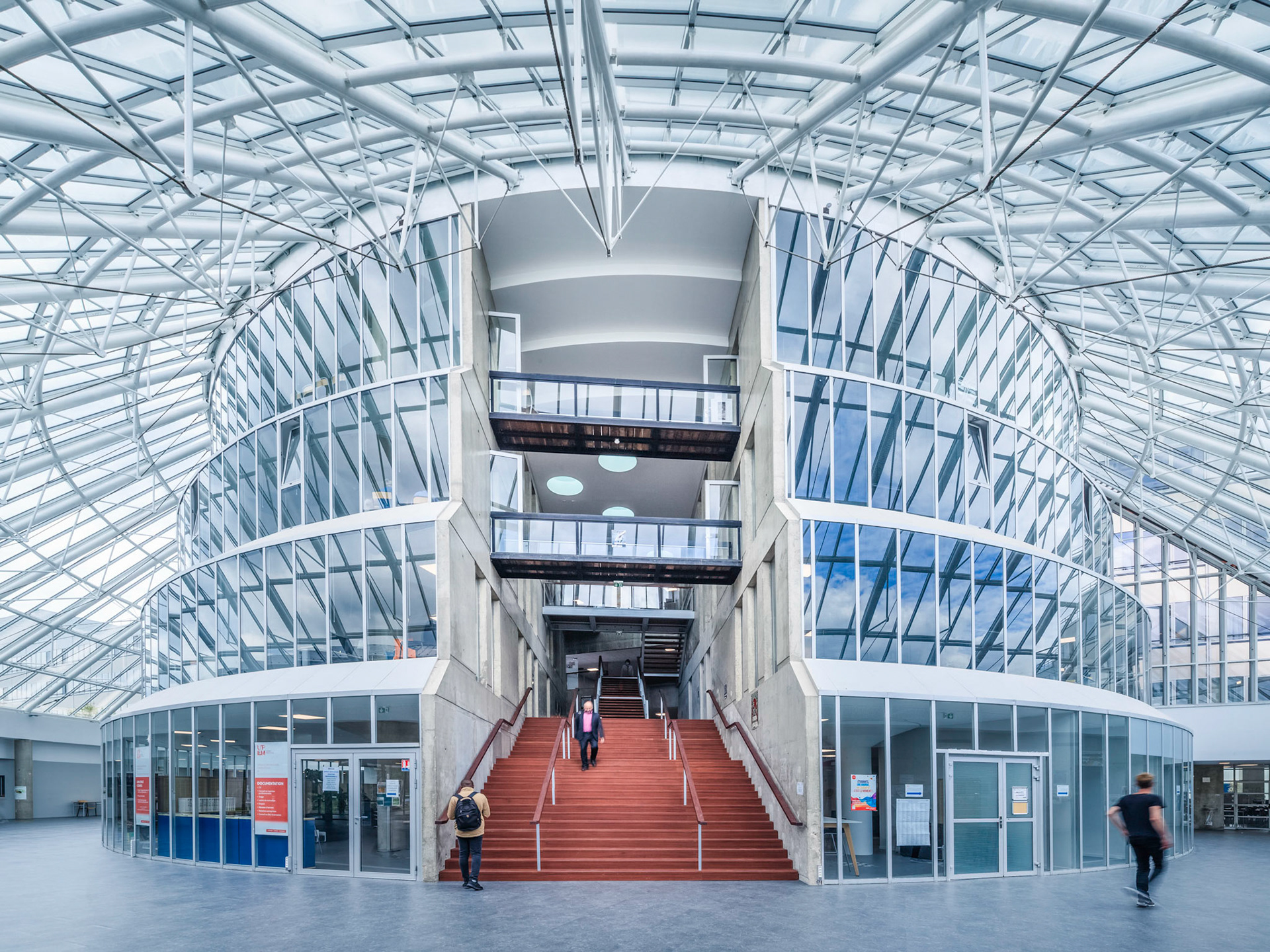 AS. Architecture-Studio • Réhabilitation du bâtiment Copernic de l'université Paris-Est, Marne-la-Vallée, France