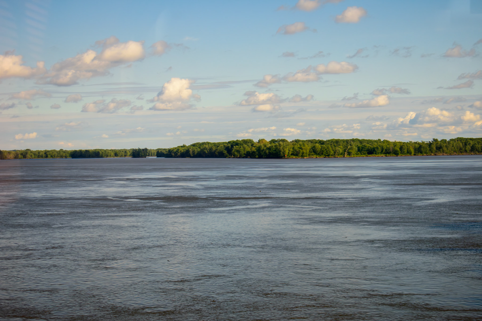 Crossing the Mississippi River