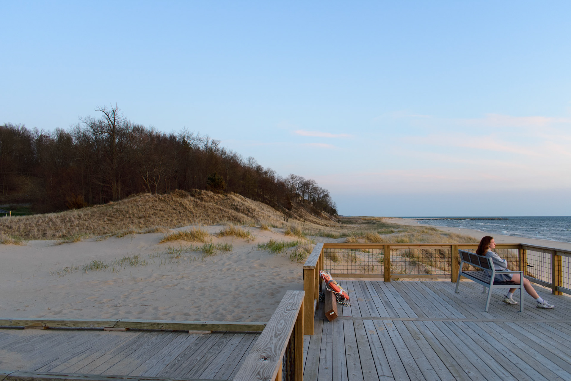 Beach at Sunset (0949)