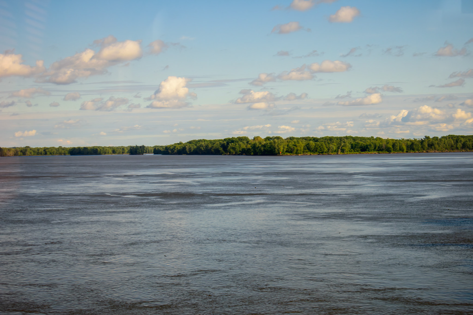 Crossing the Mississippi River