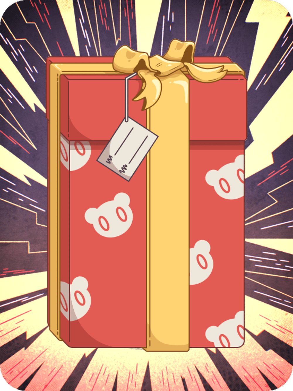 Avatar with the 'gift' accessory