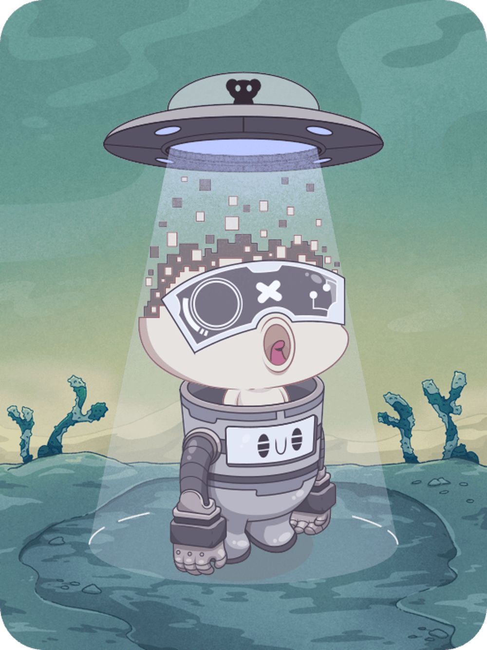 Arguably the community's favorite of mine, UFO