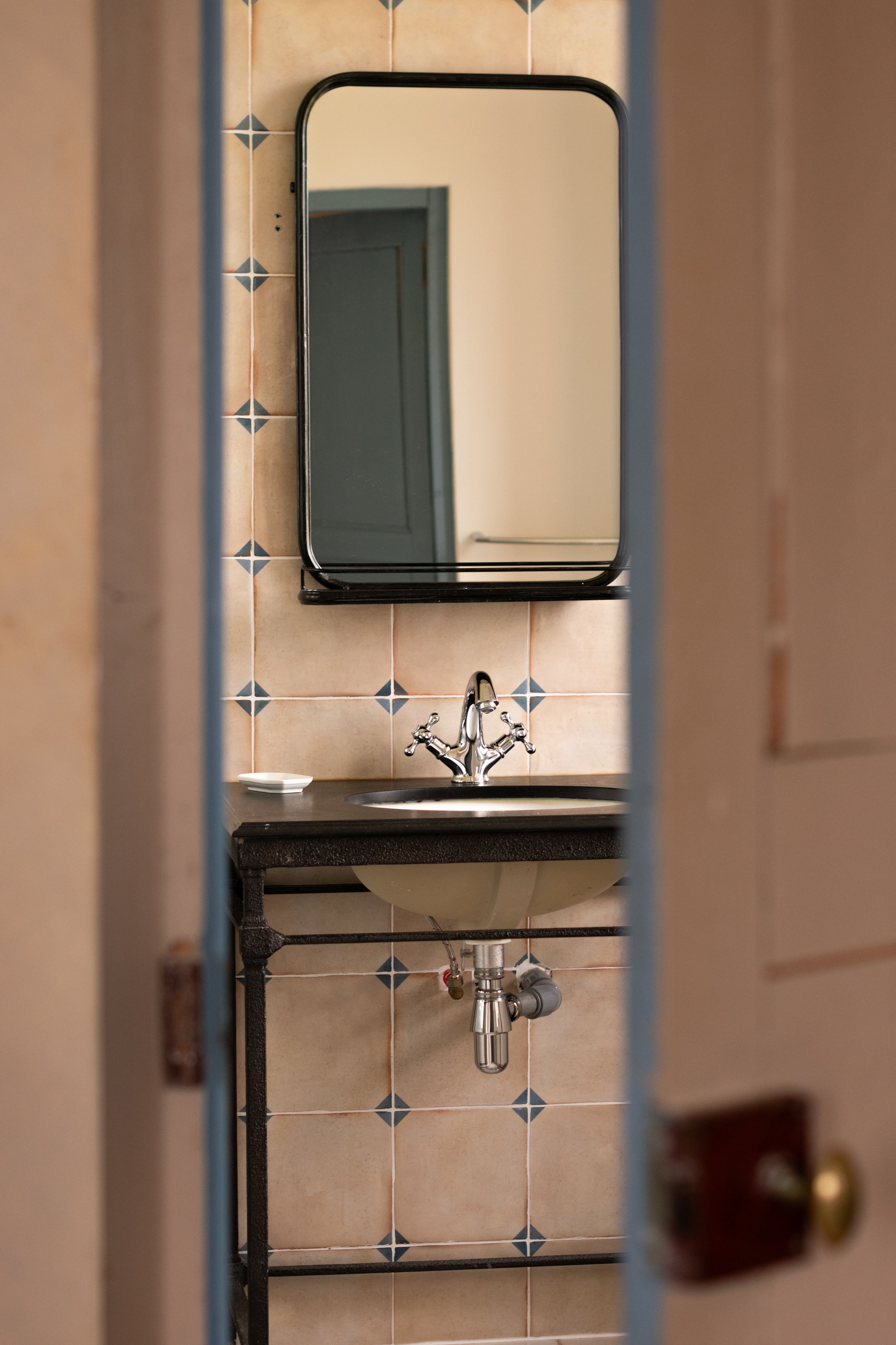 Salle de bain du gîte "La bastide des tourelles "