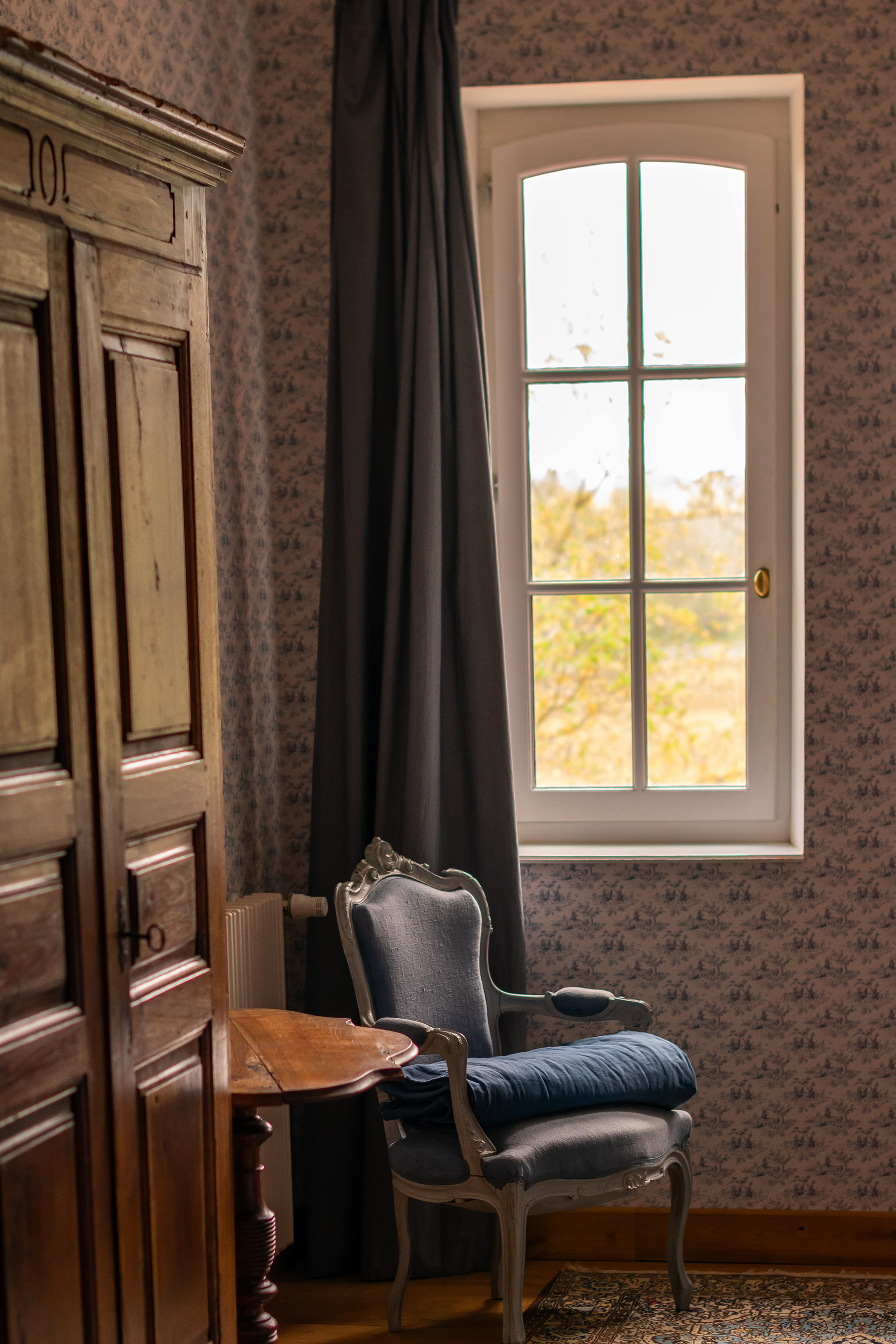 Chambre du gîte "La bastide des tourelles"