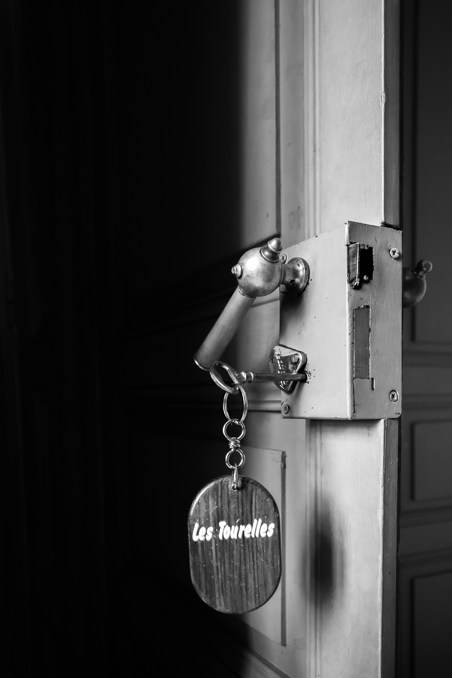 Clé de chambre du gîte "La bastide des tourelles"