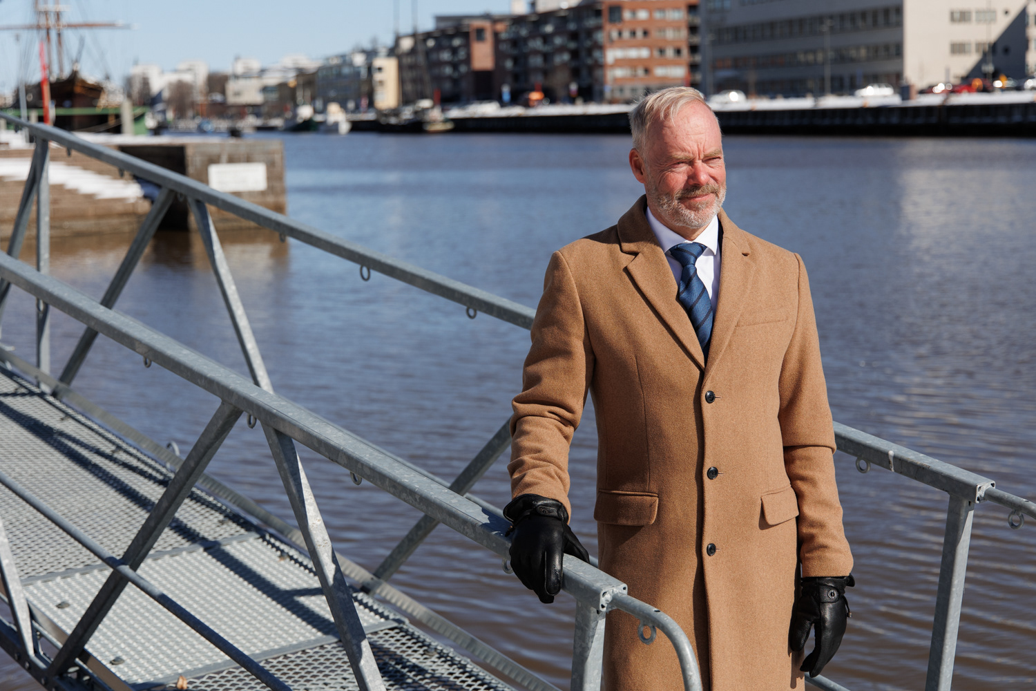 Newly selected Member of Parliament Pauli Aalto-Setälä for STT-Lehtikuva/Finnish News Agency. 2023