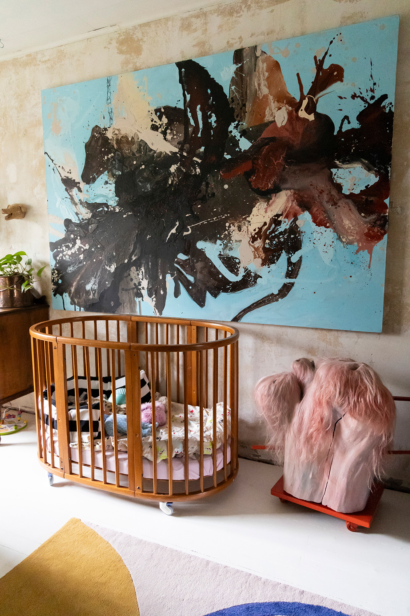 Juho-Jari Laine and his child for Kodin Kuvalehti. 2025